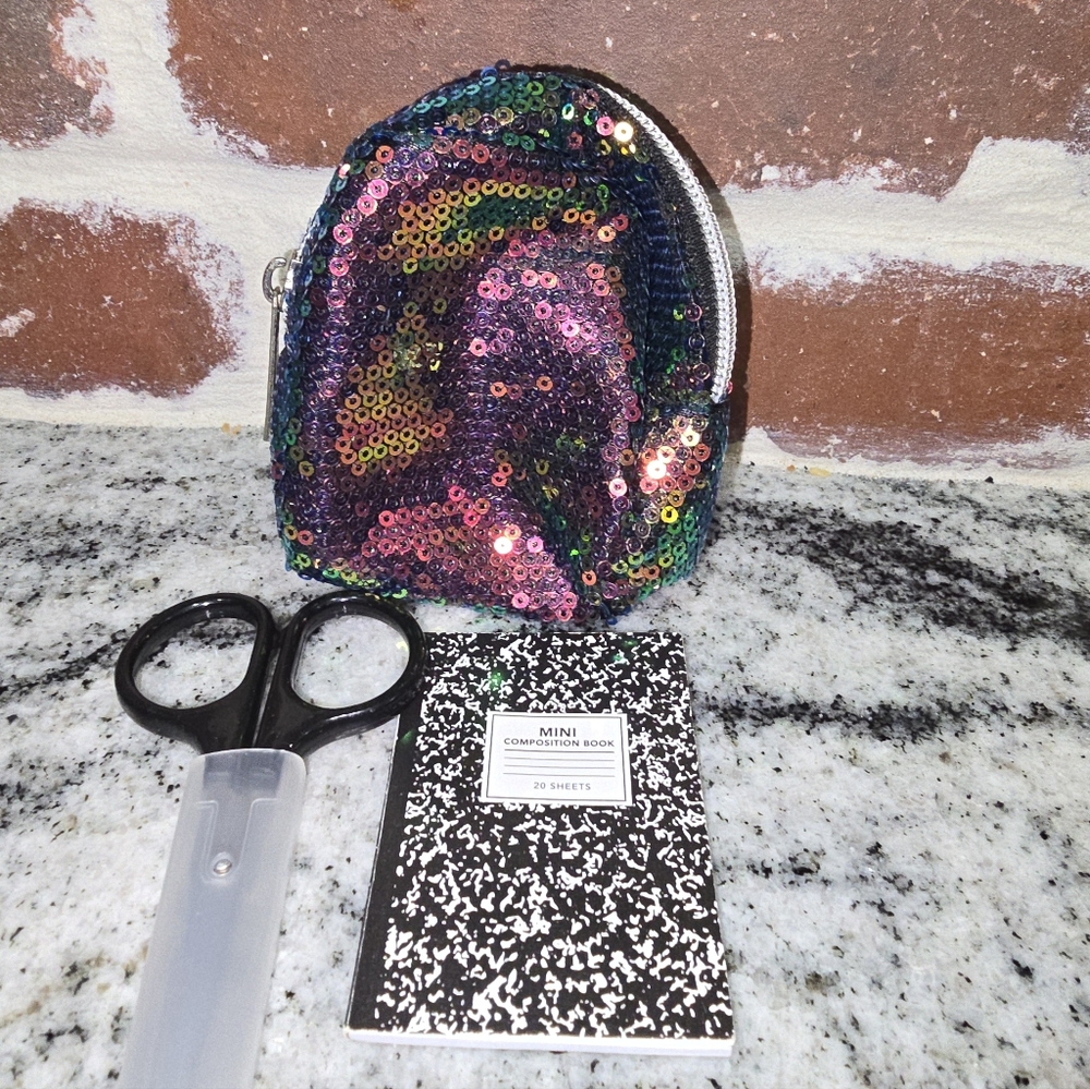 Sequin Bag/key Holder Bundle